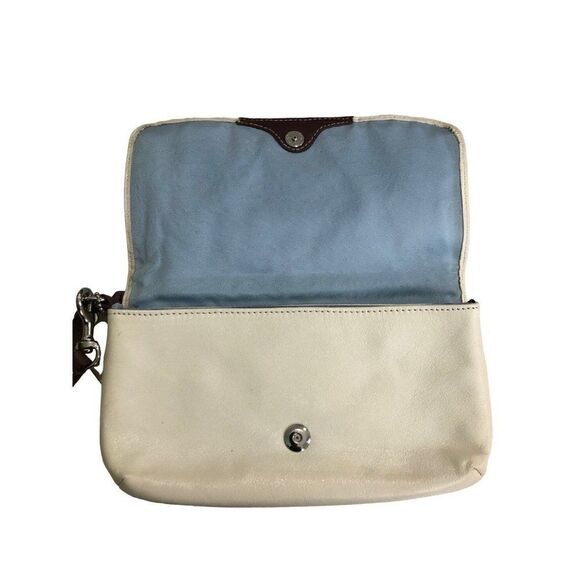 Coach Leather Wristlet Clutch Purse Small - Picture 2 of 4